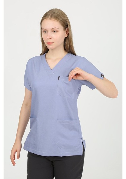 Açık Kot - Füme Kombin Unisex Uniforma (Likralı) Xl - Takım - Hayır Isim Yazılmasın fiyatları