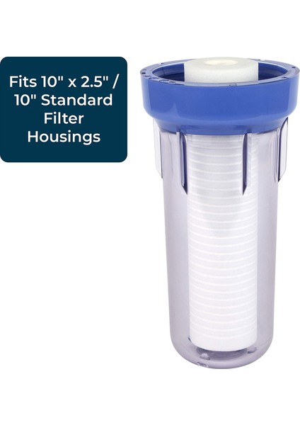 Aqua Pure AP110 Yedek Kartuş Tüm Su Filtreleri İçin Kullanılır 5 Micron 2 Adet