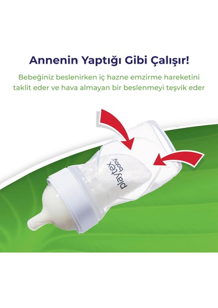 Baby ™ Nurser® Bebek Biberon & Liners® Seti - 100% Anti-Kolik - 236ML , 1 Adet Biberon & 5 Adet Sterilize Tek Kullanımlık Liners Biberon Torbaları, 6+ Ay