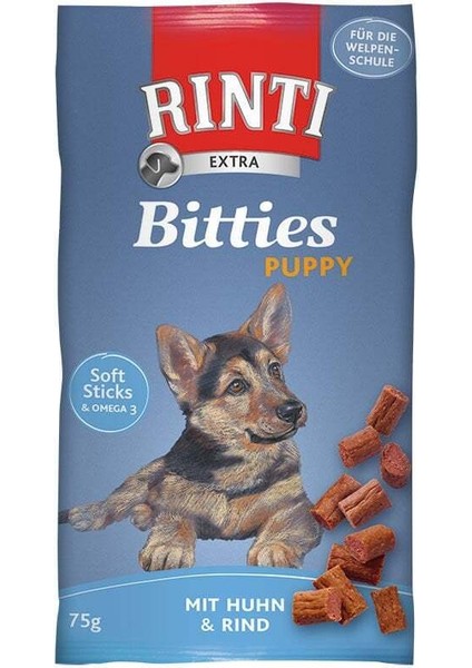 Extra Tavuk ve Sığır Etli Yavru Köpek Ödül Maması 75 gr