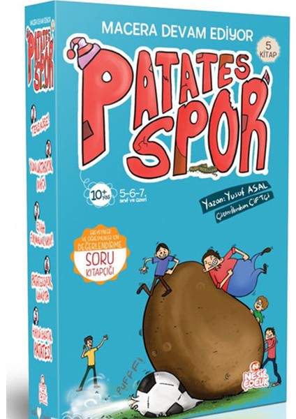 Patates Spor 2.set 5 Kitap