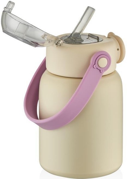 Çelik Termos Çocuk 500ML Krem fiyatları