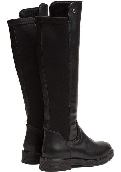 Pierre Cardin® | PC-52066-3076 Siyah Cilt - Kadın Çizme