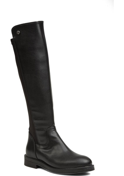 Pierre Cardin® | PC-52066-3076 Siyah Cilt - Kadın Çizme