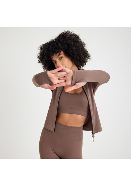 3'lü Premium Spor Ceketli Tayt-Bra Takım fiyatları