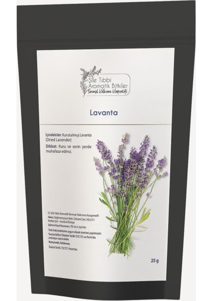 Kurutulmuş Lavanta 20 gr