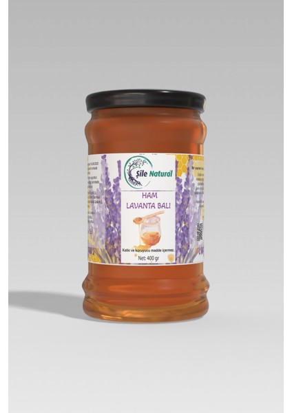 Lavanta Balı Cam Kavanoz 400 gr