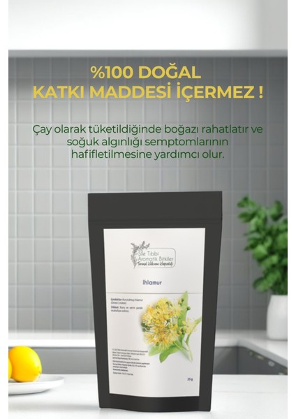 Kurutulmuş Ihlamur Yaprağı 25 gr