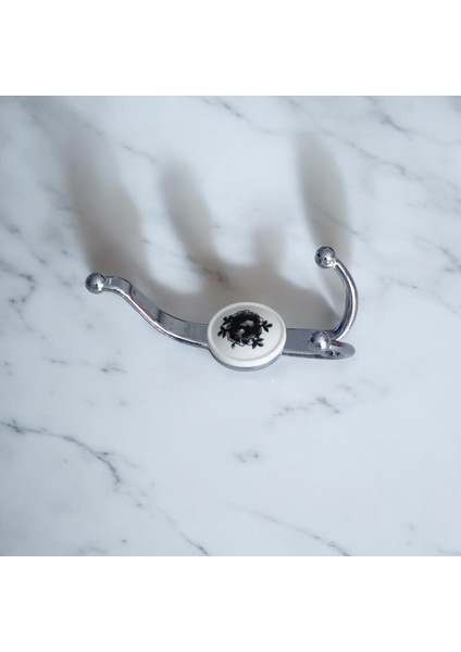 Portmanto Askı Dolap Askılık Askılığı Banyo Mutfak Askısı Duvar Kapı Elbise Kıyafet Vestiyer Krom