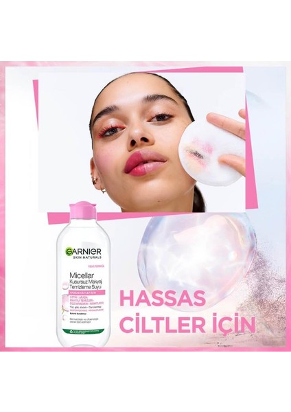 Tazeleyici Hyaluronik Aloe Kağıt Maske x 5 ve Micellar Makyaj Temizleme Suyu