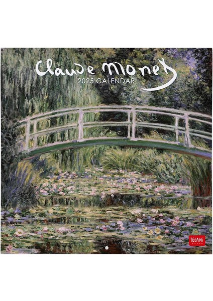 Duvar Takvimi 2025 Sanat Claude Monet