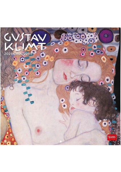 Duvar Takvimi 2025 Sanat Gustav Klimt