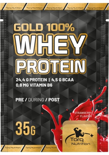 Gold Whey Protein 35 gr - Çilek