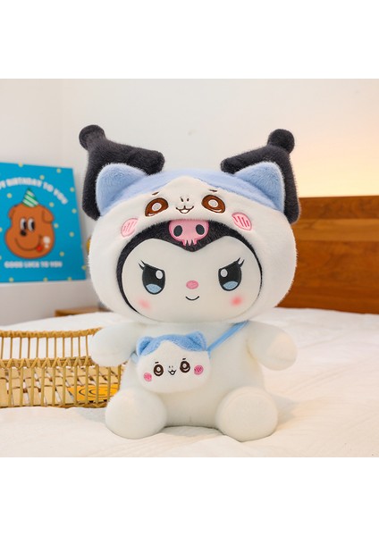 Hachi, Kuromi Peluş Oyuncak Sanrio Bebek Yastığa Dönüşüyor 55CM (Yurt Dışından)