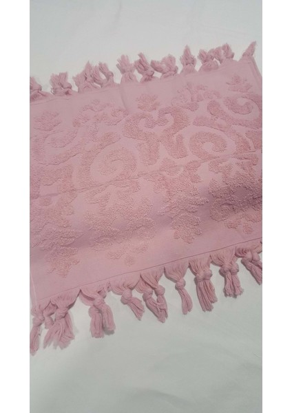 El Bağlamalı Saçaklı El Havlusu 50 x 90 cm Gül Kurusu modelleri