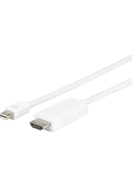 Mini Displayport To HDMI Çevirici Dönüştürücü Adaptör Kablosu (3 Metre)