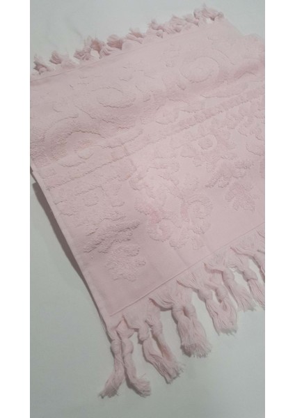 El Bağlamalı Saçaklı El Havlusu 50 x 90 cm Açık Pembe modelleri