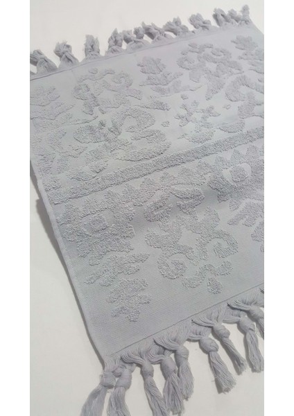 El Bağlamalı Saçaklı El Havlusu 50 x 90 cm Gri modelleri