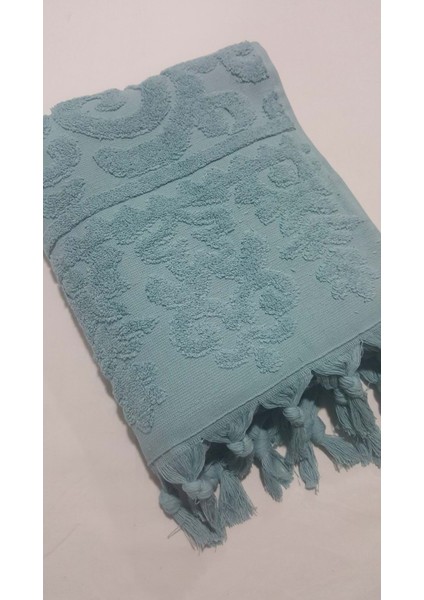 El Bağlamalı Saçaklı El Havlusu 50 x 90 cm Petrol Mavi fiyatları