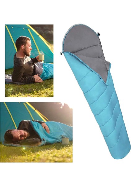 Bestway Pavillo Hiberhide 10 Uyku Tulumu Mumya Tipi Çantalı 220CM 6-10 Derece HC003