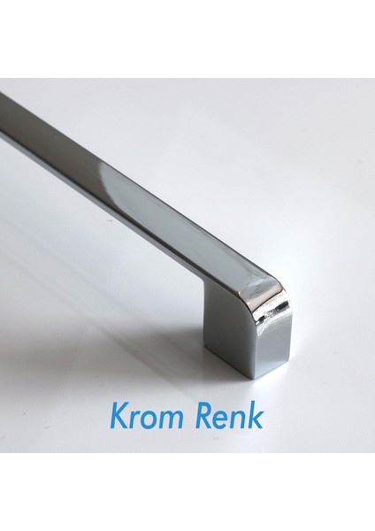 Mobilya Mutfak Dolap Çekmece Dolabı Kapak Metal Kulbu - Oval Krom 224 mm fiyatları