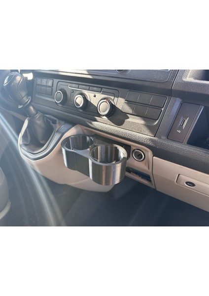 Vw T5-T6 - Bardak Tutucu Ikili Bardaklık