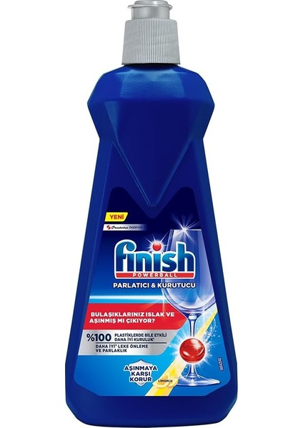 Fi̇ni̇sh Powerball Parlatıcı Kurutucu 400 ml  Paket (3 Adet)