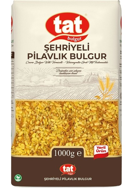 Bakli̇yat Şehri̇yeli̇ Mi̇dyat Bulgur 1000 gr Paket (6 Adet)