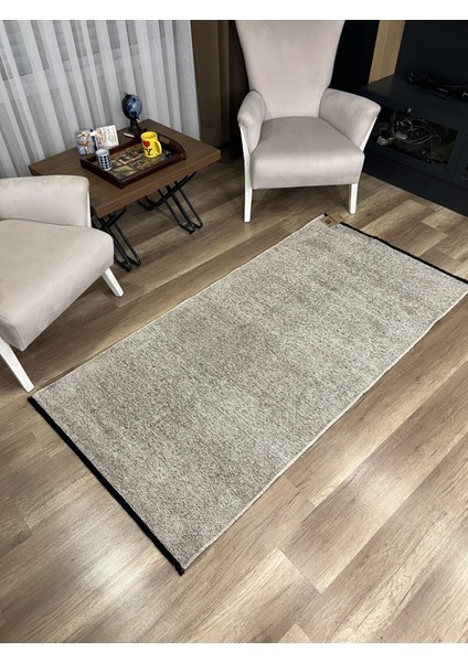 Liv 385 Bej Dekoratif Yıkanabilir Kilim