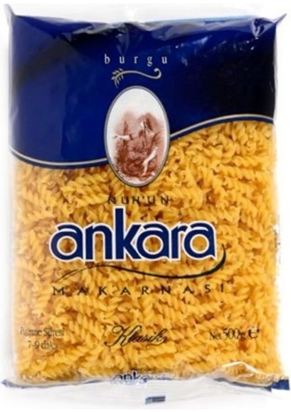 Burgu Makarna 500 gr Paket (6 Adet)