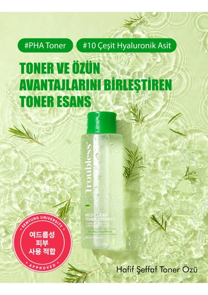 Mıld Clear Toner Esence Akne ve Siyah Nokta Karşıtı Gözenek Sıkılaştırıcıı Yüz Temizleme Tonik Esans modelleri