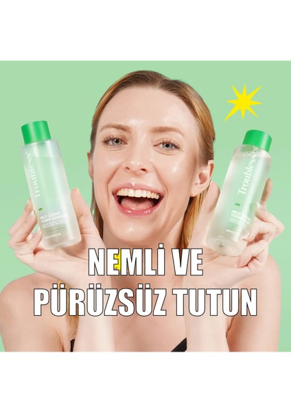 Mıld Clear Toner Esence Akne ve Siyah Nokta Karşıtı Gözenek Sıkılaştırıcıı Yüz Temizleme Tonik Esans indirimleri