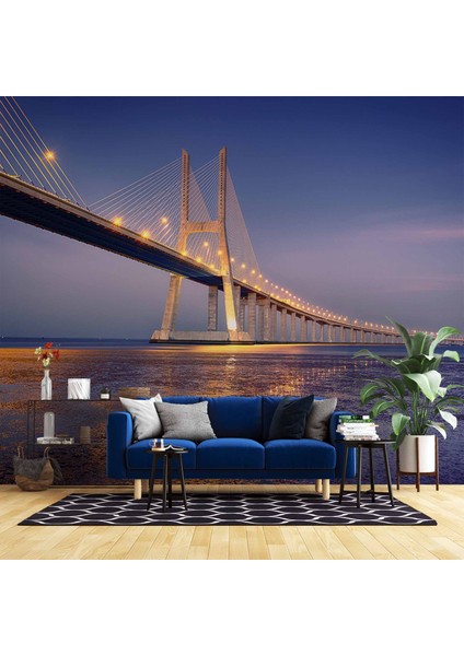 Vasco Da Gama Köprüsü Manzaralı Duvar Kağıdı