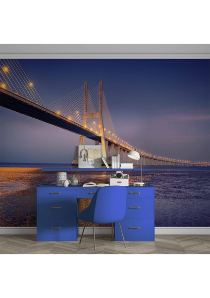 Vasco Da Gama Köprüsü Manzaralı Duvar Kağıdı fırsatları