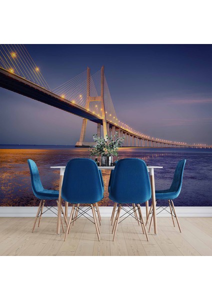 Vasco Da Gama Köprüsü Manzaralı Duvar Kağıdı indirimleri