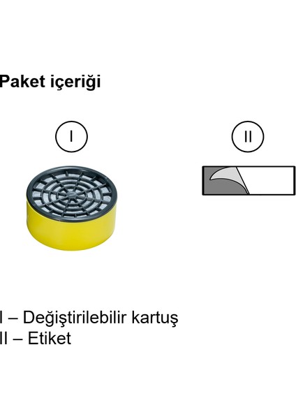Maxi-Filtra Aktif Karbon Filtresi Yedek Kartuşu
