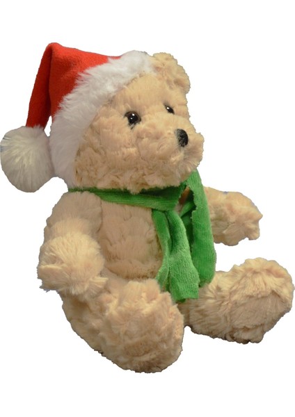 Yılbaşı Şapkalı Peluş Ayı 20 cm 78754 fiyatları
