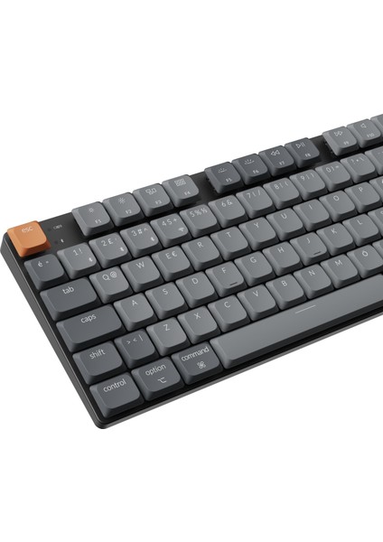K5 Max %100 Rgb Türkçe Red Switch Kablosuz Karbon Siyah Mekanik Klavye