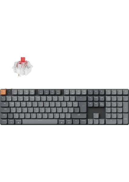 K5 Max %100 Rgb Türkçe Red Switch Kablosuz Karbon Siyah Mekanik Klavye