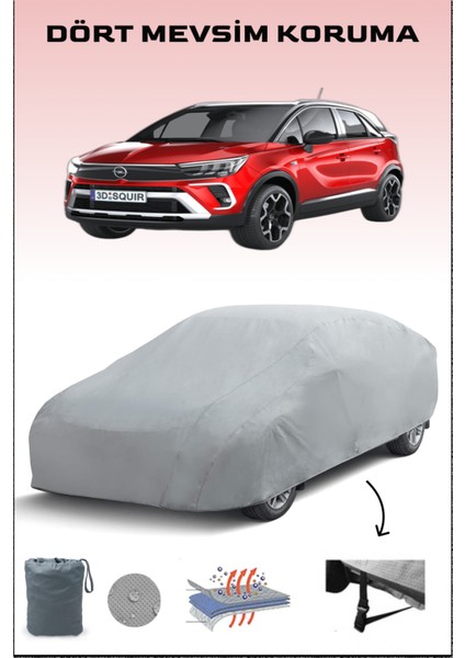 Opel Crossland ile Uyumlu Oto Branda, Araba Brandası, Su ve Güneş Geçirmez Araba Çadırı
