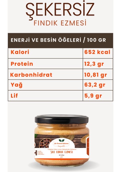 Fındık Ezmesi 400 gr