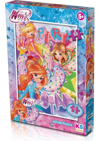 Nessiworld Ks Games Winx 50 Parça Puzzle
