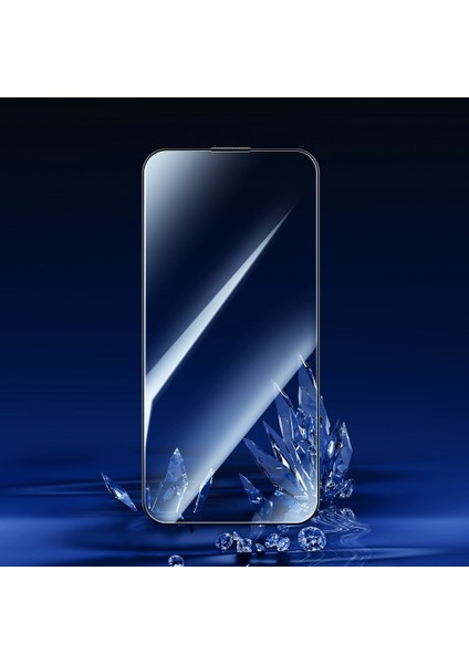 PF-5364 iPhone 15 Şeffaf Kırılmaz Cam