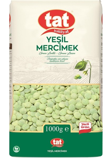 Bakli̇yat Yeşi̇l Merci̇mek 1000 gr Paket (3 Adet)