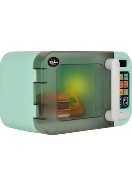 Nessiworld Dokunmatik Ekranlı Işıklı ve Sesli Oyuncak Mikrodalga Fırın