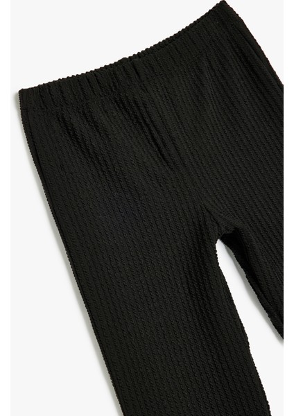 Beli Lastikli Rahat Kesim Ispanyol Paça Pantolon modelleri