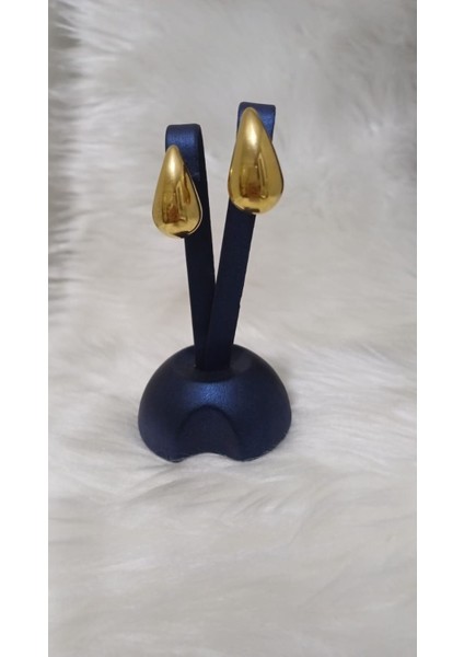 Gold Damla Küpe