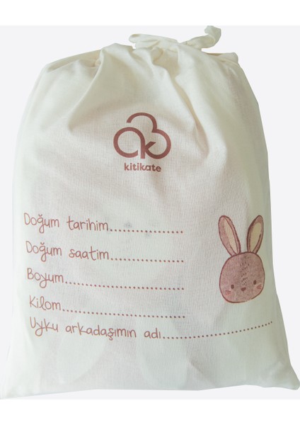 Organik Sweet Rabbit 12'li Hastane Çıkış Seti