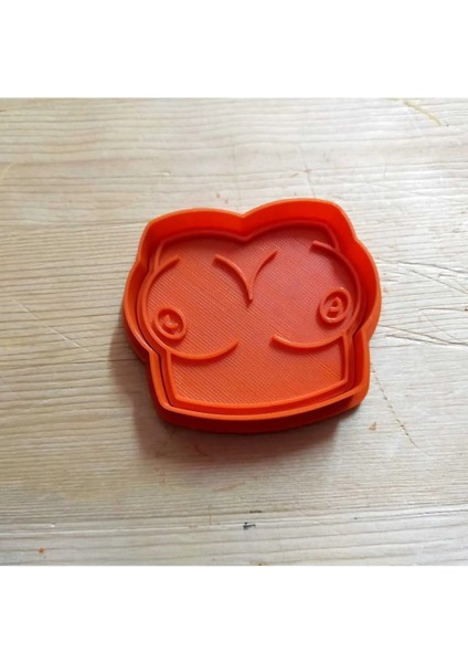 Kurabiye Kalıbı -Boobs - görseldeki renk temsilidir.