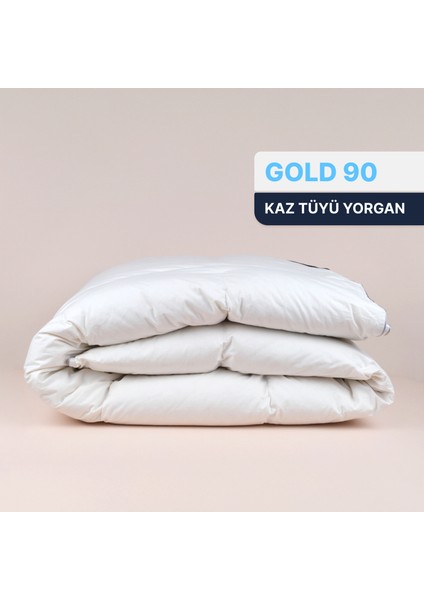 Gold 90 Kaz Tüyü Yorgan 235x215 cm